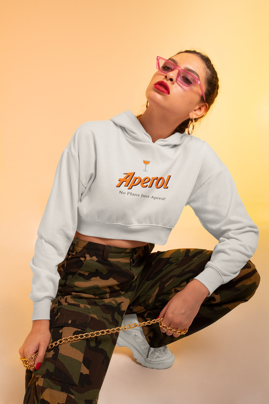 Cropped Hoodie Woman "Aperol" (Kopie)